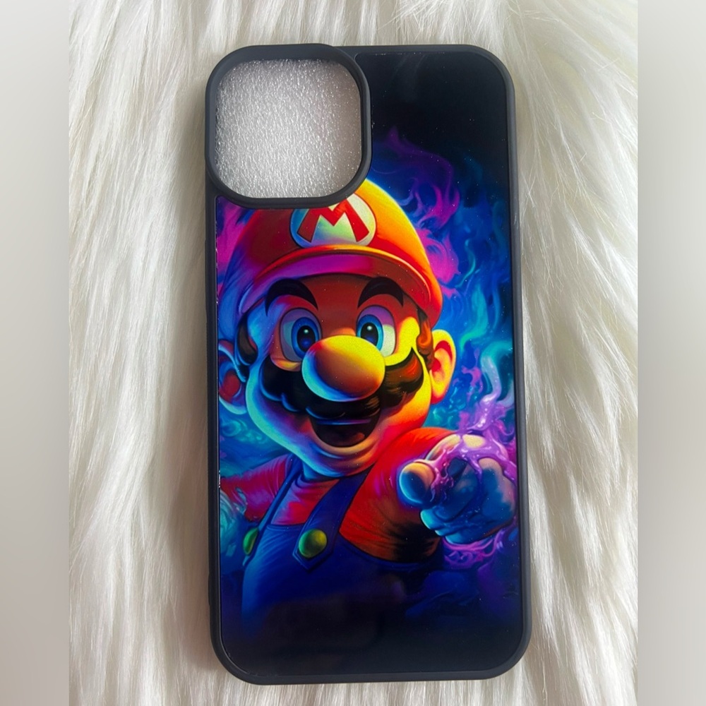 Printed Super Mario Bross Phone Case for iphone/Samsung